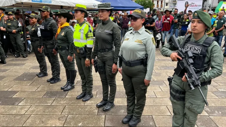 Más de mil uniformados en Antioquia protegerán cerca de 93 municipios en el Plan Cosecha Cafetera