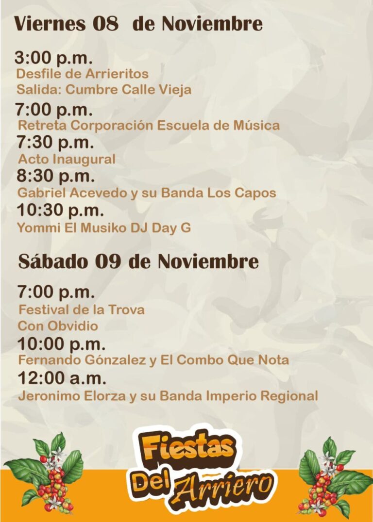 Este es el municipio de Antioquia que estará de fiesta este puente festivo