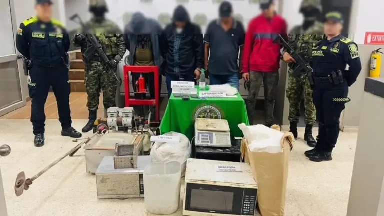 Un gran golpe al narcotráfico en Girardota